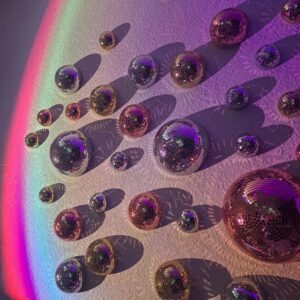 Disco Wall Hanger S (goud/zilver/rose gold)