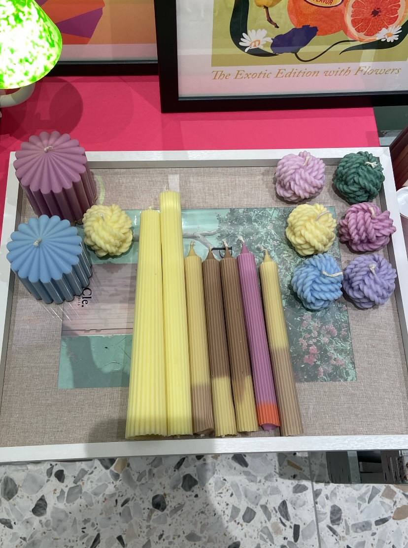 Kaarsen Dinerkaars Klein Sojawas(Set van 3)