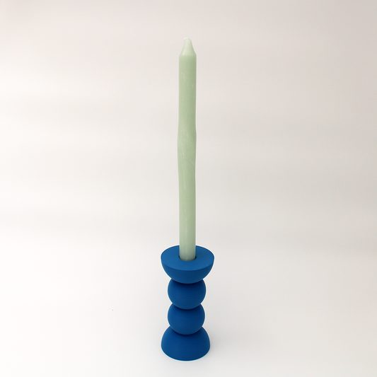 Kandelaar XL Bollen 3D Blauw