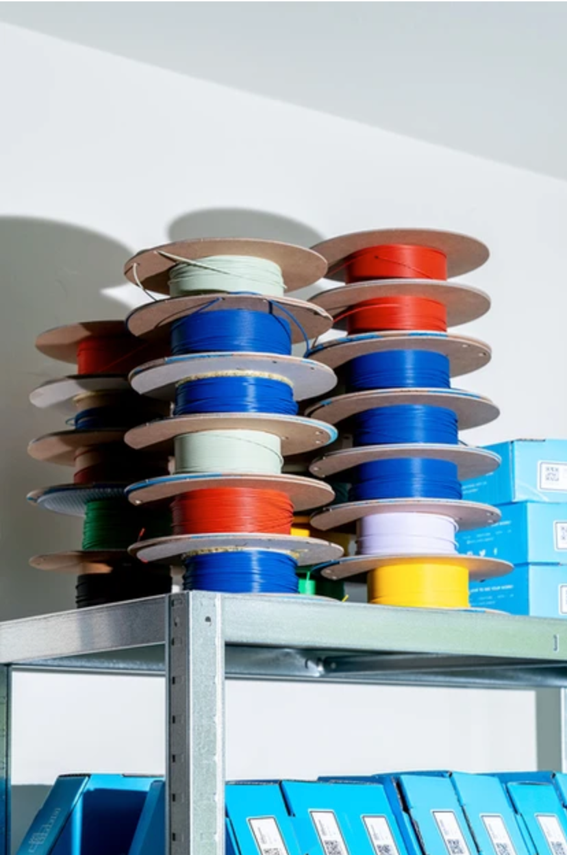 Tafellamp Design, Big Boa, Lila, PRE-ORDER