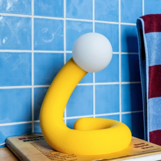 Lampje Tafellamp Design Big Boa Geel - PRE ORDER