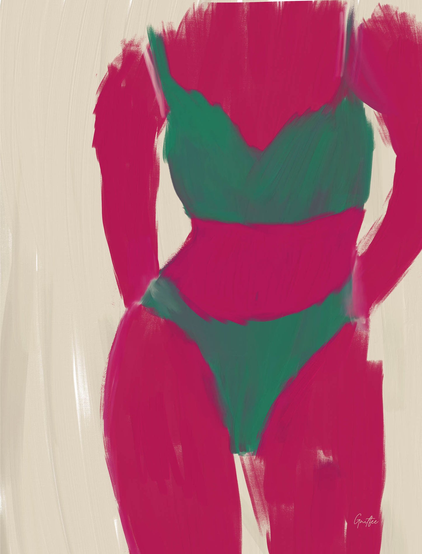 Poster op Canvas Sera