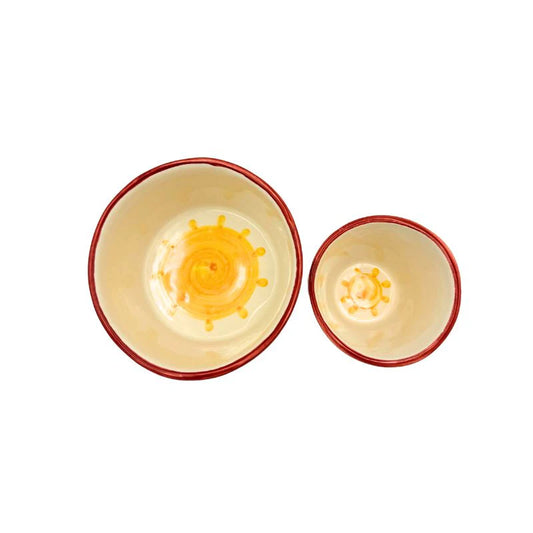 Koffiekop Cappuccino Cup Fan Fan Rood Groen Tulp