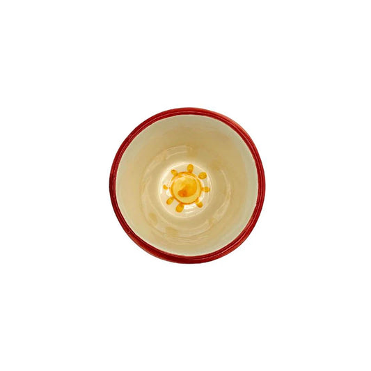 Koffiekop Espresso Cup Fan Fan Rood Groen Tulpen