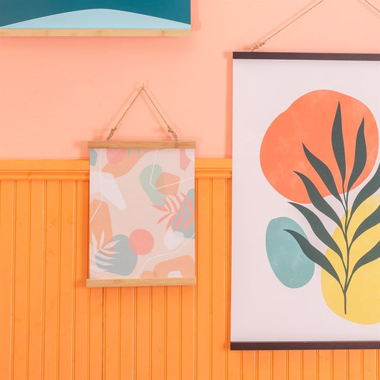 Posterhanger Magnetisch Bamboe Middel A3