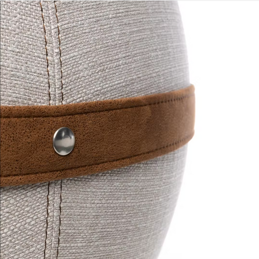 Ergonomische Zitbal Design Crème/bruin Regular