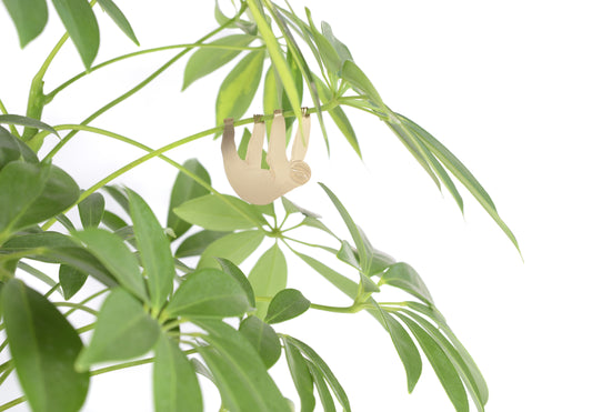 Pendentif Plante Paresseux Or (10g)