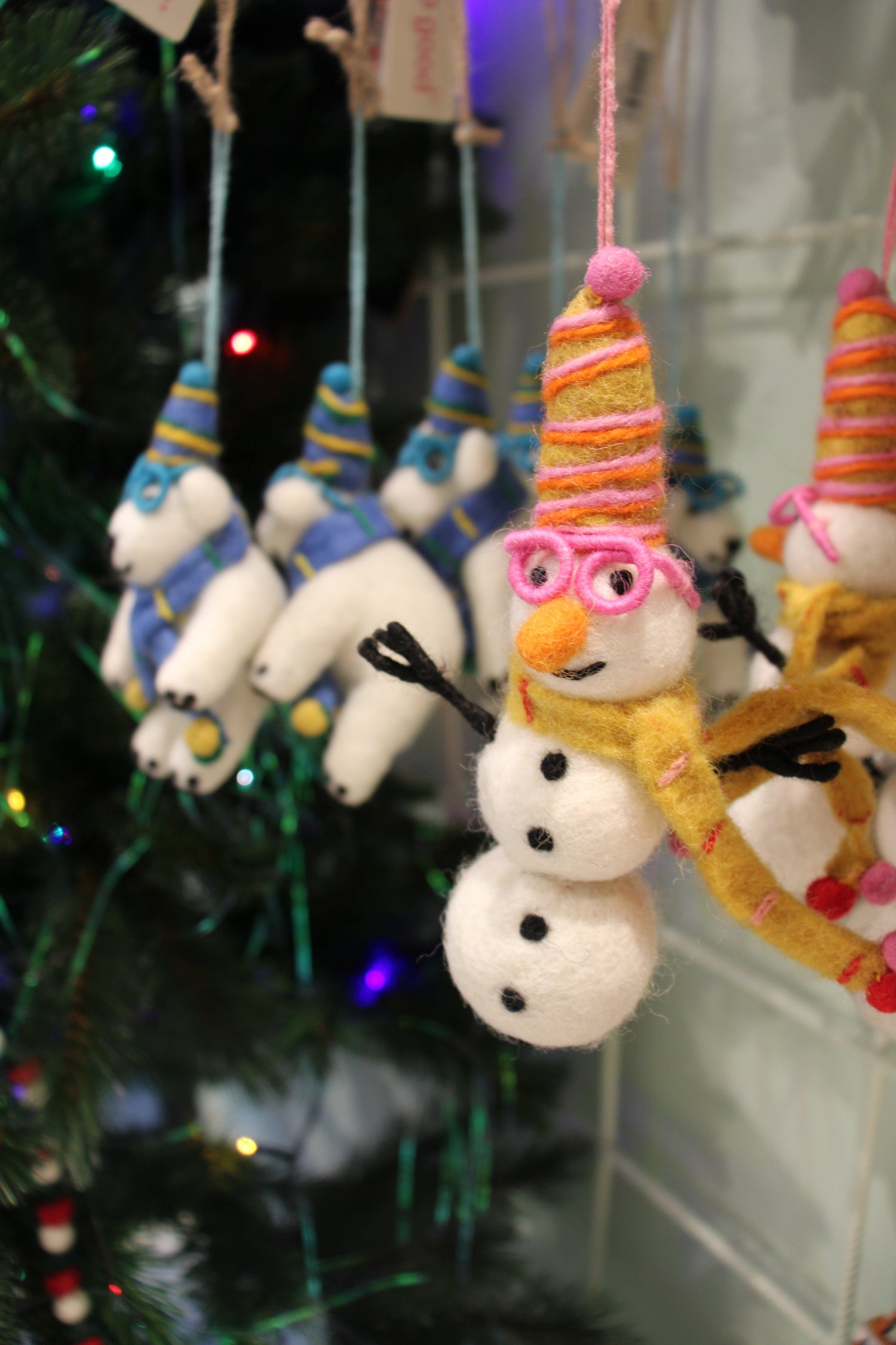 Kersthangers 'Snowy' collectie ❄️🧣⛷