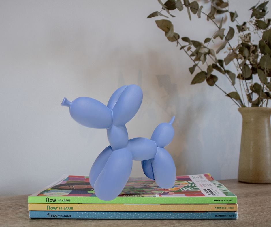 Design Balloon Dog Beeldje Hond Blauw