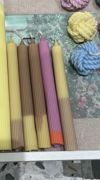 Kaarsen Dinerkaars Klein Sojawas(Set van 3)