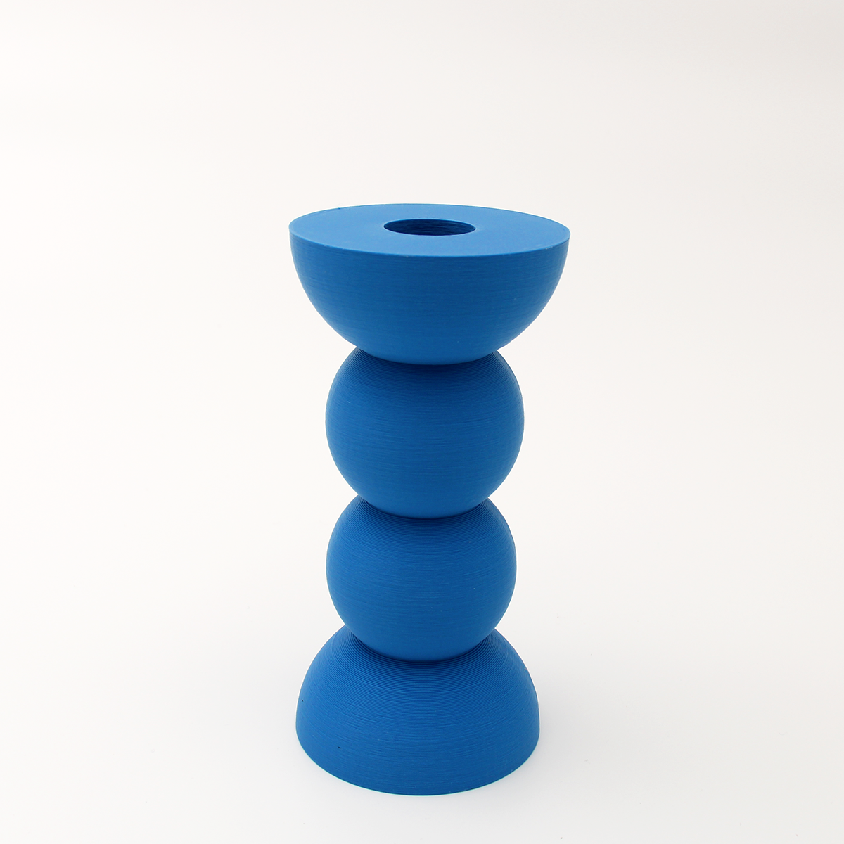 Kandelaar XL Bollen 3D Blauw