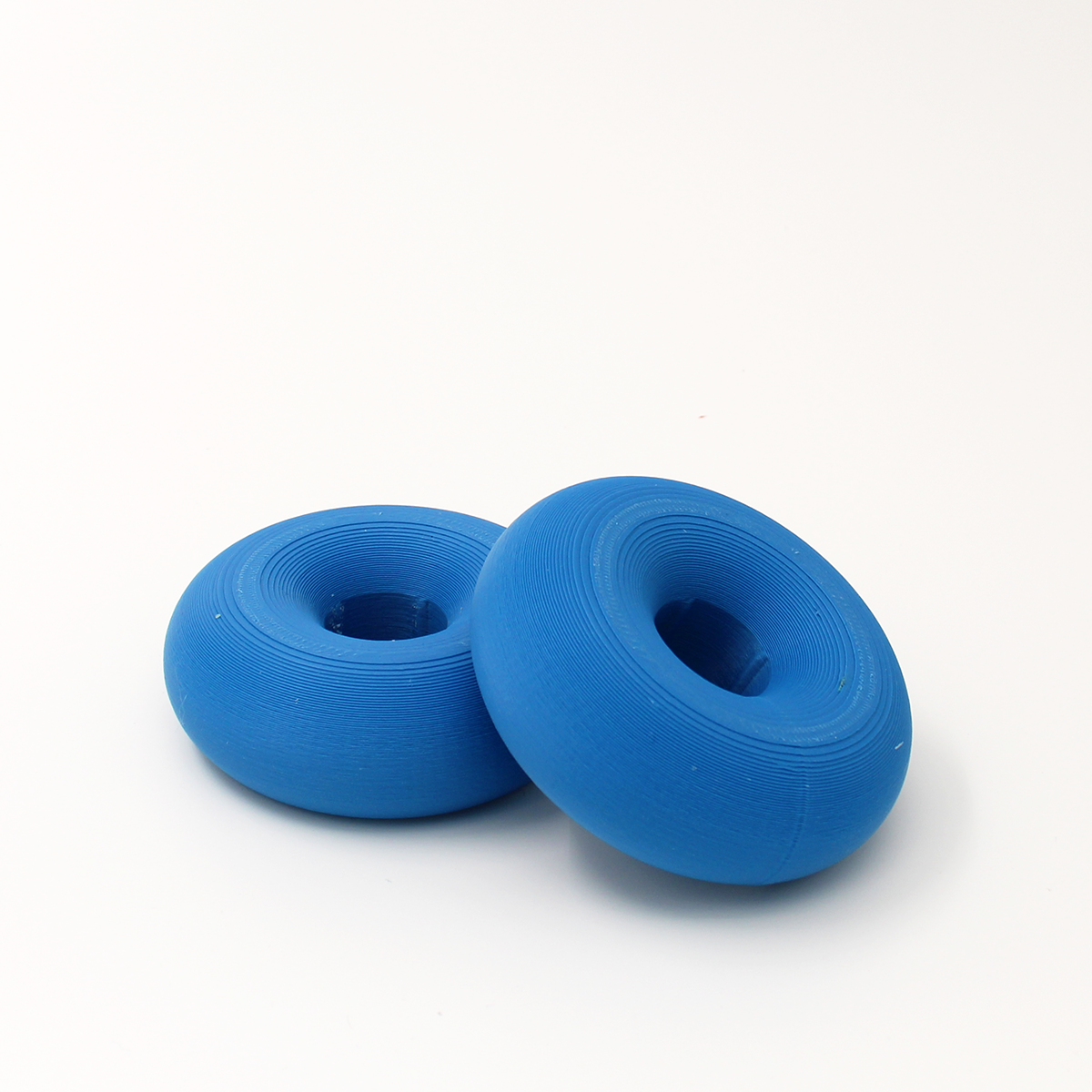 Kandelaar Donut 3D Blauw