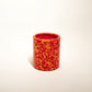 Design Bloempot, Rood/Geel, Gerecycleerd Plastiek, Medium