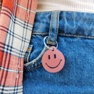 Sleutelhanger Smiley Kleur