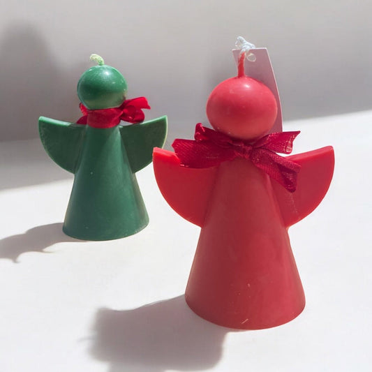 Kaars Kerst Engel Vegan Groen