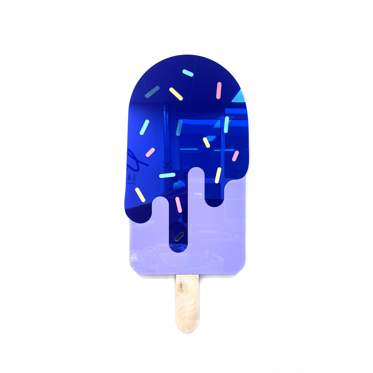 Spiegel Ice Ice Baby Ijsje Frisco Blauw/Paars