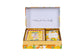 Zeep Artisanaal Giftbox Single Zeep + Handgeschilderd Schaaltje Positano