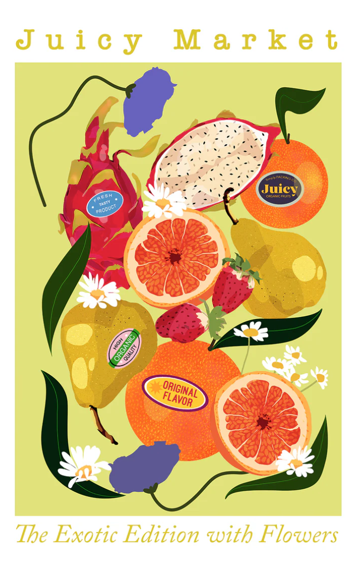 Poster Juicy Market Poppy Magda