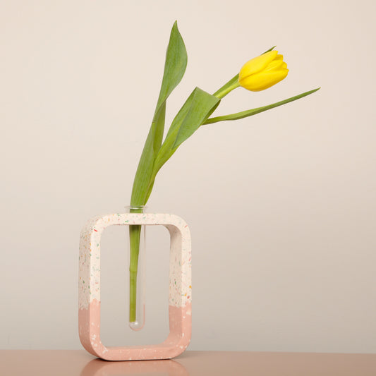 Vase Terrazzo Pink