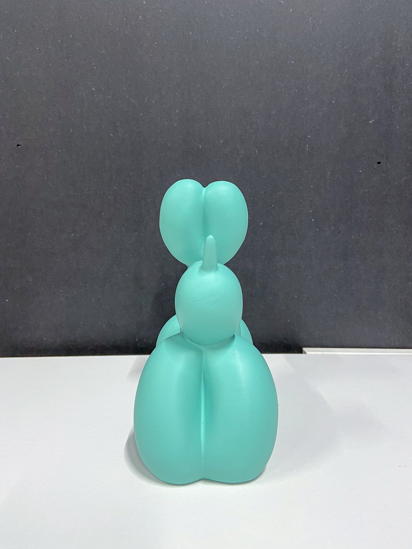 Design Balloon Dog Beeldje Hond Groen Pastel