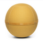 Ergonomic Sitting Ball Design Ocher Yellow Regular