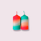 Candle Neon Dip-Dye short - Cotton Candy (set of 2)